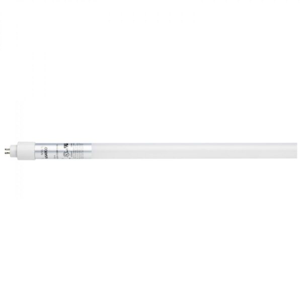 25 Watt 4 Foot T5 LED; CCT Selectable; G5 Base; Type B; Ballast Bypass; Double Ended Wiring; White Finish; 120-347 Volt